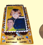 Stamp Cake - Pre cut to shape.