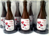Valentines Day Chocolate Bottles. Yum.